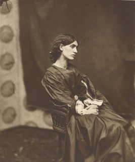 Portrait of Jane Morris, Mrs. William Morris, John Robert Parsons, British, about 1826 - 1909, active 1860s - 1870s, Cheyne