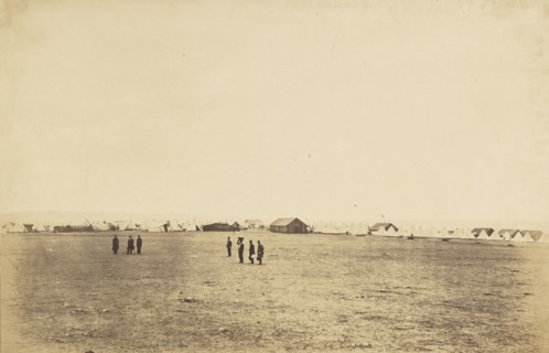Plateau of Sebastopol VI; Roger Fenton, English, 1819 - 1869, 1855; published January 1, 1856; Salted paper print; 23.5 × 36.4