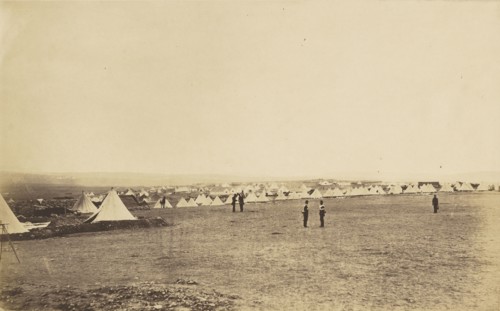 Plateau of Sebastopol V; Roger Fenton, English, 1819 - 1869, 1855; published January 1, 1856; Salted paper print; 22.2 × 35.9