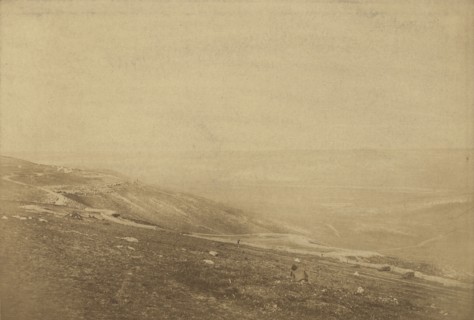 Plains of Balaklava I; Roger Fenton, English, 1819 - 1869, 1855; published February 29, 1856; Salted paper print