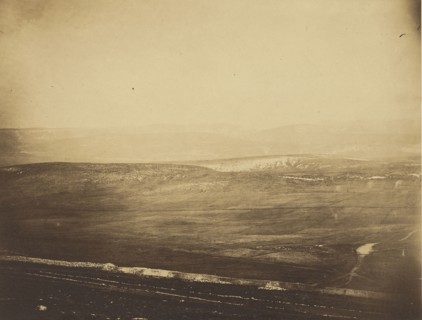 Plains of Balaklava; Roger Fenton, English, 1819 - 1869, Crimea; 1855; published February 29, 1856; Salted paper print