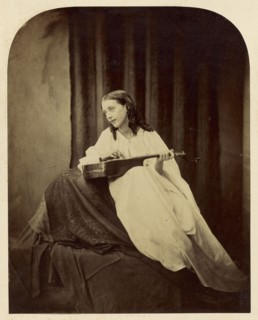 A Study; Henry Peach Robinson, British, 1830 - 1901, about 1857 - 1858; Albumen silver print