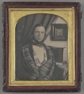 Portrait of a Young Man,  Brother Willie , American; about 1847; Daguerreotype
