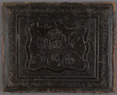 Stone-constructed Gothic Revival House; American; about 1851; Daguerreotype