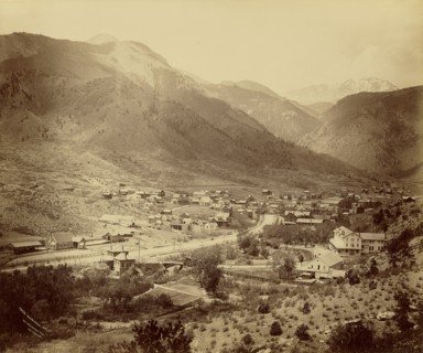 Manitou, Colorado; William Henry Jackson, American, 1843 - 1942, about 1880; Albumen silver print