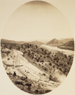 Embudo, New Mexico; William Henry Jackson, American, 1843 - 1942, 1881 - 1896; Albumen silver print