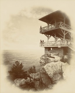 North from High Rock, Pen-Mar; William Henry Jackson, American, 1843 - 1942, Pen Mar, Maryland, United States; about 1880