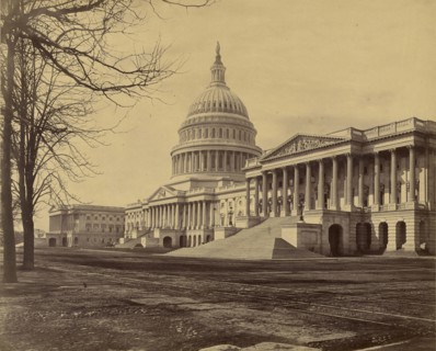 The Capitol, Washington, D.C; American; about 1885; Print