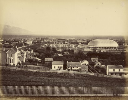 Salt Lake City; American; about 1870; Albumen silver print
