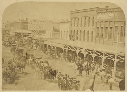 One item; American; late 1860s; Albumen silver print