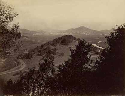 San Rafael; Carleton Watkins, American, 1829 - 1916, San Rafael, California, Marin, United States; negative 1868 - 1872; print
