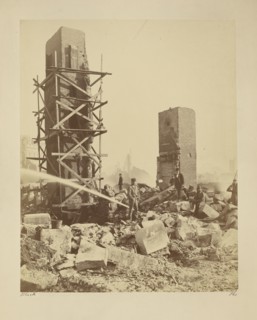 Safe on Franklin Street; James Wallace Black, American, 1825 - 1896, Boston, Massachusetts, United States; 1872; Albumen silver