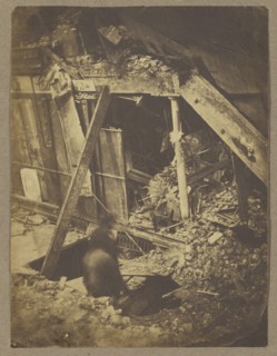 Ruins; Roger Fenton, English, 1819 - 1869, n.d; Salted paper print; 21.8 x 16.2 cm, 8 9,16 x 6 3,8 in