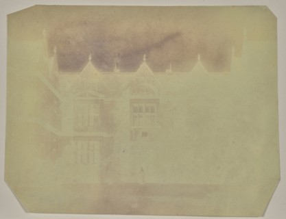 Corsham Court, Wilts; William Henry Fox Talbot, English, 1800 - 1877, April 17, 1841; Paper negative, iodide fixed