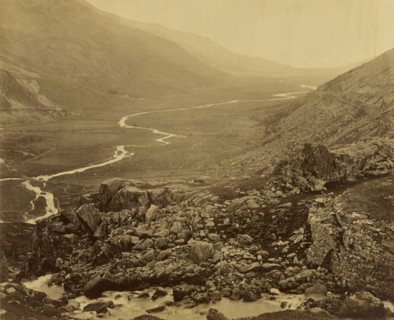 Glyn Francon, from Lake Ogwen; Roger Fenton, English, 1819 - 1869, n.d; Albumen silver print