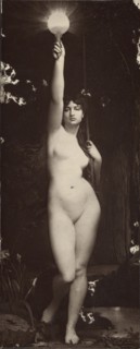La Vérité by Jules Lefebvre; about 1870 - 1890; Albumen silver print