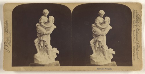 Paul and Virginia; Underwood & Underwood, American, 1881 - 1940s, or John F. Jarvis, American, born 1850, active Washington D.C
