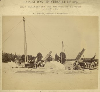 Pier no 1; Louis-Émile Durandelle, French, 1839 - 1917, July 18, 1887; Albumen silver print