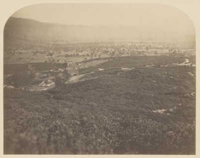 Princeton - East; Carleton Watkins, American, 1829 - 1916, 1860; Salted paper print; 31.3 x 41.4 cm 12 5,16 x 16 5,16 in