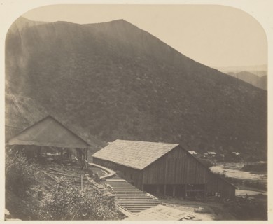 Benton Mills West; Carleton Watkins, American, 1829 - 1916, 1860; Salted paper print; 34.6 x 42.2 cm 13 5,8 x 16 5,8 in
