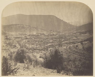 Lower Agua Fria; Carleton Watkins, American, 1829 - 1916, 1860; Salted paper print; 33.7 x 41.9 cm 13 1,4 x 16 1,2 in
