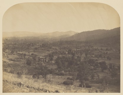 Guadelupe Valley; Carleton Watkins, American, 1829 - 1916, 1860; Salted paper print; 31.4 x 41.3 cm 12 3,8 x 16 1,4 in