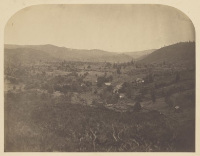 Mariposa Valley; Carleton Watkins, American, 1829 - 1916, 1860; Salted paper print; 31.9 x 41.3 cm 12 9,16 x 16 1,4 in