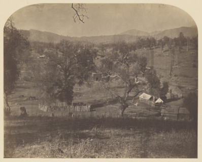 Bridgeport - East; Carleton Watkins, American, 1829 - 1916, 1860; Salted paper print; 33.2 x 41.3 cm 13 1,16 x 16 1,4 in