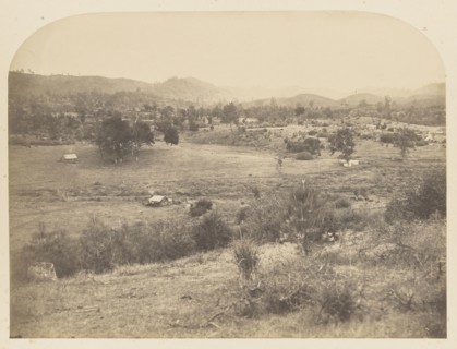Site of Camp of J.C. Fremont, Agua Fria, 1847; Carleton Watkins, American, 1829 - 1916, 1860; Salted paper print