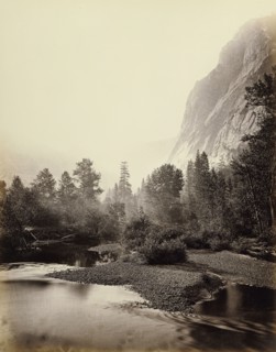 Mount Starr King; Carleton Watkins, American, 1829 - 1916, 1865 - 1866; Albumen silver print
