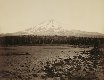 Mt. Shasta from the North. Cal. , Mount Shasta, North; Carleton Watkins, American, 1829 - 1916, 1867; Albumen silver print