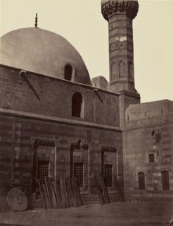 Mosquee Es-Sahgir, au faubourg de Meydan - Damas; Félix Bonfils, French, 1831 - 1885, Damascus, Syria; 1872; Albumen silver