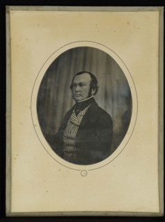 Portrait of Erneste Panckouke; Louis Auguste Bisson, French, 1814 - 1876, about 1841 - 1845; Daguerreotype
