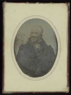 Portrait of Poitevin's father; Alphonse-Louis Poitevin, French, 1819 - 1882, about 1842; Daguerreotype