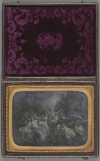 Mezzotint after the Second version of a painting entitled  Florinde  by Franz Xaver Winterhalter; French; after 1857
