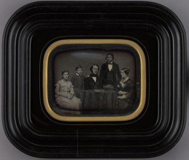 Family Portrait; American; 1850–1855; Daguerreotype