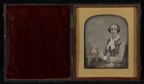 Mrs. R. Holdsworth; Richard Beard, English 1801 - 1885, London, England; February 16, 1853; Daguerreotype, hand-colored