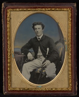 Portrait of A.A. Berens at Cambridge; G. & D. Hay, active Edinburgh, United Kingdom about 1840 - 1855, 1855 - 1859; Ambrotype