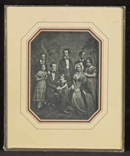Johann O.P. Bartels and His Family; Carl Ferdinand Stelzner, German, 1805 - 1894, about 1850; Daguerreotype