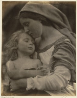 Grace thro' Love; Julia Margaret Cameron, British, born India, 1815 - 1879, Freshwater, Isle of Wight, England; 1865; Albumen