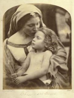 Blessing and Blessed; Julia Margaret Cameron, British, born India, 1815 - 1879, Freshwater, Isle of Wight, England; 1865