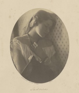 Sadness; Julia Margaret Cameron, British, born India, 1815 - 1879, Freshwater, Isle of Wight, England; 1864; Albumen silver