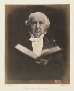 Professor Benjamin Jowett; Julia Margaret Cameron, British, born India, 1815 - 1879, Freshwater, Isle of Wight, England; 1864