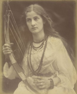 O hark; Julia Margaret Cameron, British, born India, 1815 - 1879, Freshwater, Isle of Wight, England; 1875; Albumen silver