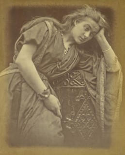 Mariana - She said I am aweary aweary I would that I were dead ; Julia Margaret Cameron, British, born India, 1815 - 1879