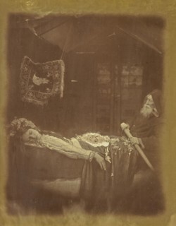 Elaine; Julia Margaret Cameron, British, born India, 1815 - 1879, Freshwater, Isle of Wight, England; 1875; Albumen silver