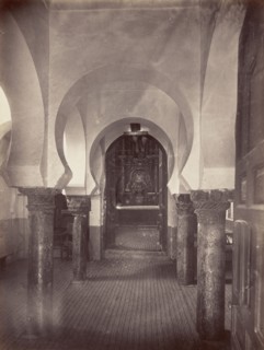El cristo de la luz, Toledo; Juan Laurent, French, 1816 - 1892, Toledo, Spain; 1875; Albumen silver print