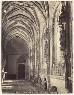 Claustro de San Juan de los Reyes; Casiano Alguacil, Spanish, 1832 - 1914, Toledo, Spain; 1875; Albumen silver print
