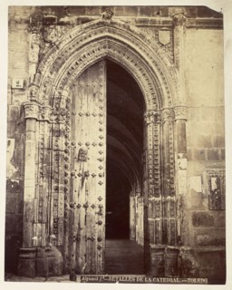 Detalles de la Catedral, Toledo; Casiano Alguacil, Spanish, 1832 - 1914, Toledo, Spain; 1875; Albumen silver print