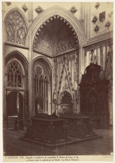 Chapelle et sepulcres du connetable D. Alvaro de Luna et de,sa femme, dans la cathedrale de Tolde., au Musee National, Juan